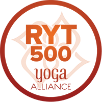 Yoga Alliance RYT 500 Badge